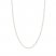 Beaded Cable Chain Necklace 14K Two-Tone Gold 24" Length