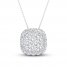 Lab-Created Diamonds by KAY Necklace 1/2 ct tw 14K White Gold