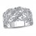 Diamond Anniversary Ring 1/6 ct tw in 10K White Gold