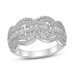 Diamond Ring 1/2 ct tw 10K White Gold