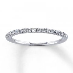 Anniversary Band 1/2 ct tw Diamonds 10K White Gold