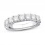 Diamond Anniversary Ring 2 ct tw 14K White Gold