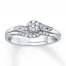 Diamond Bridal Set 1/6 ct tw Round-cut 10K White Gold