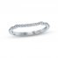 Monique Lhuillier Bliss Diamond Wedding Band 1/5 ct tw Round-cut 18K White Gold