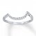 Previously Owned Diamond Wedding Band 1/5 ct tw Round-cut 14K White Gold