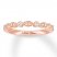 Neil Lane Bridal Wedding Band 1/5 ct tw Diamonds 14K Rose Gold