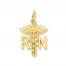 Nurse Charm 14K Yellow Gold