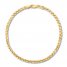 Box Chain Bracelet 10K Yellow Gold 9" Length