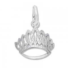 Tiara Charm Sterling Silver