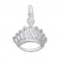 Tiara Charm Sterling Silver