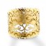 Cutout Statement Ring 14K Yellow Gold