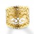 Cutout Statement Ring 14K Yellow Gold