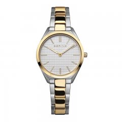 BERING Women's 17231-704 Ultra Slim Two-tone Stainless Bracelet Watch