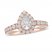 Neil Lane Premiere Diamond Engagement Ring 1-1/2 ct tw 14K Rose Gold