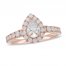 Neil Lane Premiere Diamond Engagement Ring 1-1/2 ct tw 14K Rose Gold