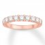 Diamond Anniversary Band 1 ct tw Round-cut 14K Rose Gold