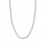 22" Figaro Chain Necklace 14K Two-Tone Gold Appx. 5.8mm