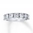 Previously Owned Diamond Anniversary Band 1 ct tw Round-cut 10K White Gold