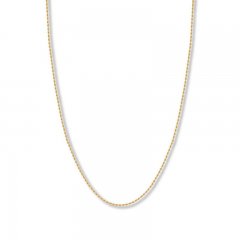 18" Textured Rope Chain 14K Yellow Gold Appx. 1.56mm