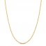 Men's Rope Chain 14K Yellow Gold 22"