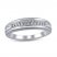 Diamond Wedding Band 1/10 ct tw 10K White Gold