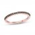 Le Vian Diamond Stacking Ring 1/6 ct tw Diamonds 14K Strawberry Gold