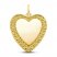 Heart Charm 14K Yellow Gold