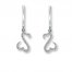 Previously Owned Earrings 1/10 ct tw Diamonds 14K White Gold