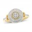 Diamond Ring 1/4 ct tw Round-cut 10K Yellow Gold