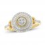 Diamond Ring 1/4 ct tw Round-cut 10K Yellow Gold