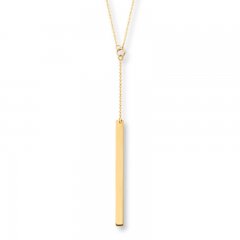 Bar Necklace 14K Yellow Gold