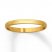 Women's Wedding Band 10K Yellow Gold 2mm