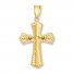 Cross Charm 14K Yellow Gold