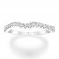 Previously Owned Tolkowsky Wedding Band 1/3 ct tw Diamonds 14K White Gold