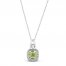 Le Vian Quartz Necklace 1/5 ct tw Diamonds 14K Vanilla Gold 20"