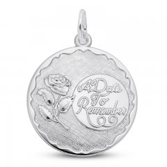 A Date to Remember Sterling Silver Charm