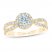 First Light Diamond Engagement Ring 7/8 ct tw Round-cut 14K Yellow Gold