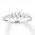 Diamond Ring 1/4 ct tw Round-cut 10K White Gold