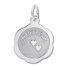 Godmother Charm Sterling Silver