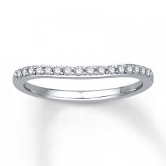 Previously Owned Ring 1/6 ct tw Diamonds 10K White Gold