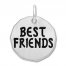 Best Friends Charm Sterling Silver