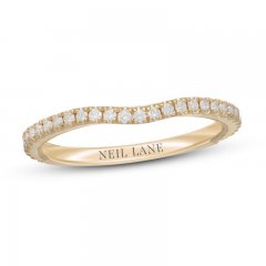 Neil Lane Wedding Band 1/4 ct tw Round-Cut 14K Yellow Gold