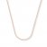 Wheat Chain Necklace 14K Rose Gold 20" Length