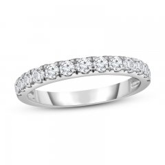 Diamond Wedding Band 5/8 ct tw 14K White Gold