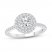 Diamond Engagement Ring 7/8 ct tw 14K White Gold