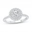 Diamond Engagement Ring 7/8 ct tw 14K White Gold