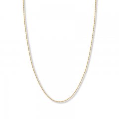 24" Textured Rope Chain 14K Yellow Gold Appx. 1.56mm