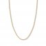 30" Textured Rope Chain 14K Yellow Gold Appx. 2.15mm