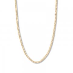 20" Curb Chain 14K Yellow Gold Appx. 4.4mm