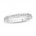 Diamond Wedding Band 1/4 ct tw 14K White Gold